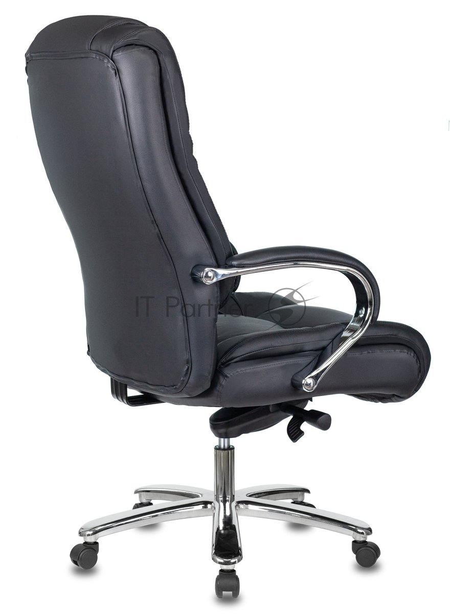 Кресло Бюрократ T-9925SL/BLACK черный, кожа
