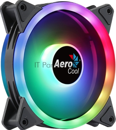 Вентилятор для корпуса Aerocool/Formula Duo 12 черный, 120 мм, 1000 об/мин, 19.7 дБ, 6 pin