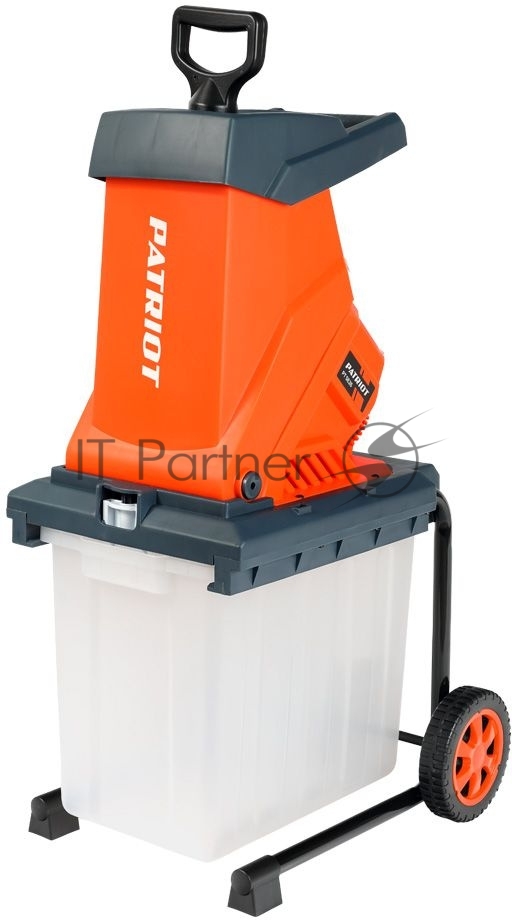 Измельчитель садовый PATRIOT SE26 [732304626] { 2600Вт, макс диаметр веток 40мм, 4050 об/мин, пластик бак 50л }