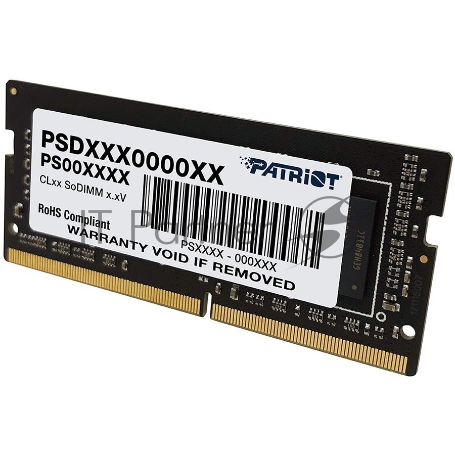 Оперативная память 16GB DDR4 3200MHz Patriot Signature Line SO-DIMM (PSD416G32002S)