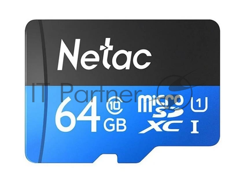Флеш карта microSDHC 64Gb Netac P500 NT02P500STN-064G-S (без SD адаптера) 80Mb/s