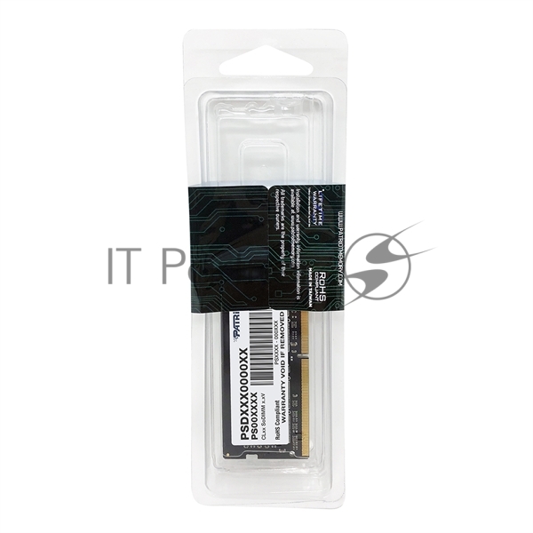 Оперативная память Patriot Signature, DDR4, 8GB (1x8 GB), 2133 MHz, CL15, SO-DIMM