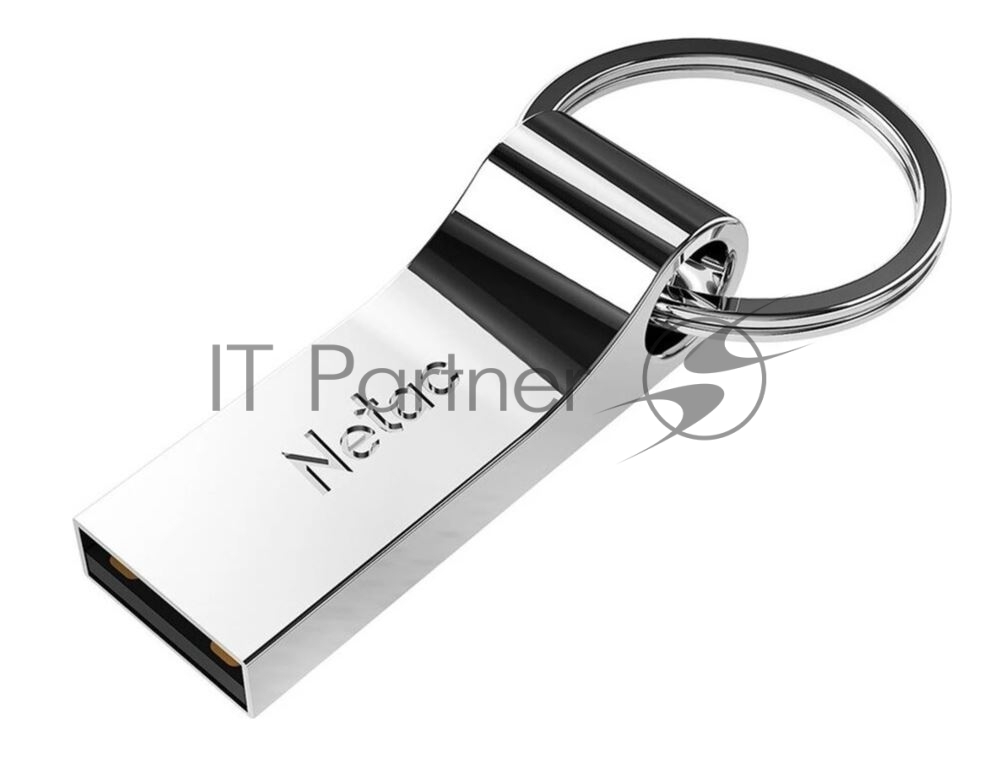 Флешка USB Netac U275 (NT03U275N-008G-20SL), 8Gb, USB 2.0, R/W 50/15, серебристый