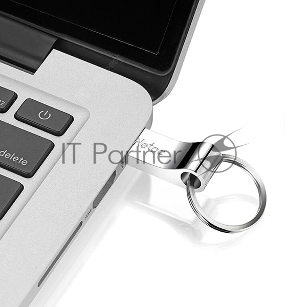 Флешка USB Netac U275 (NT03U275N-008G-20SL), 8Gb, USB 2.0, R/W 50/15, серебристый