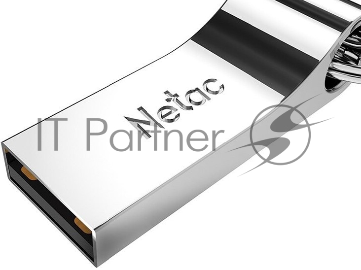 Флешка USB Netac U275 (NT03U275N-008G-20SL), 8Gb, USB 2.0, R/W 50/15, серебристый