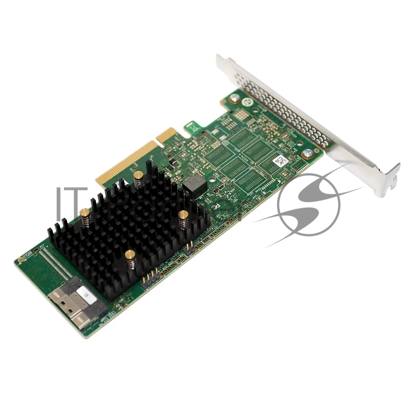 Адаптер SAS 9500-8i SGL (05-50077-03) PCIe v4 x8 LP, Tri-Mode SAS/SATA/NVMe 12G HBA, 8port(2*int SFF8654), 3808 IOC