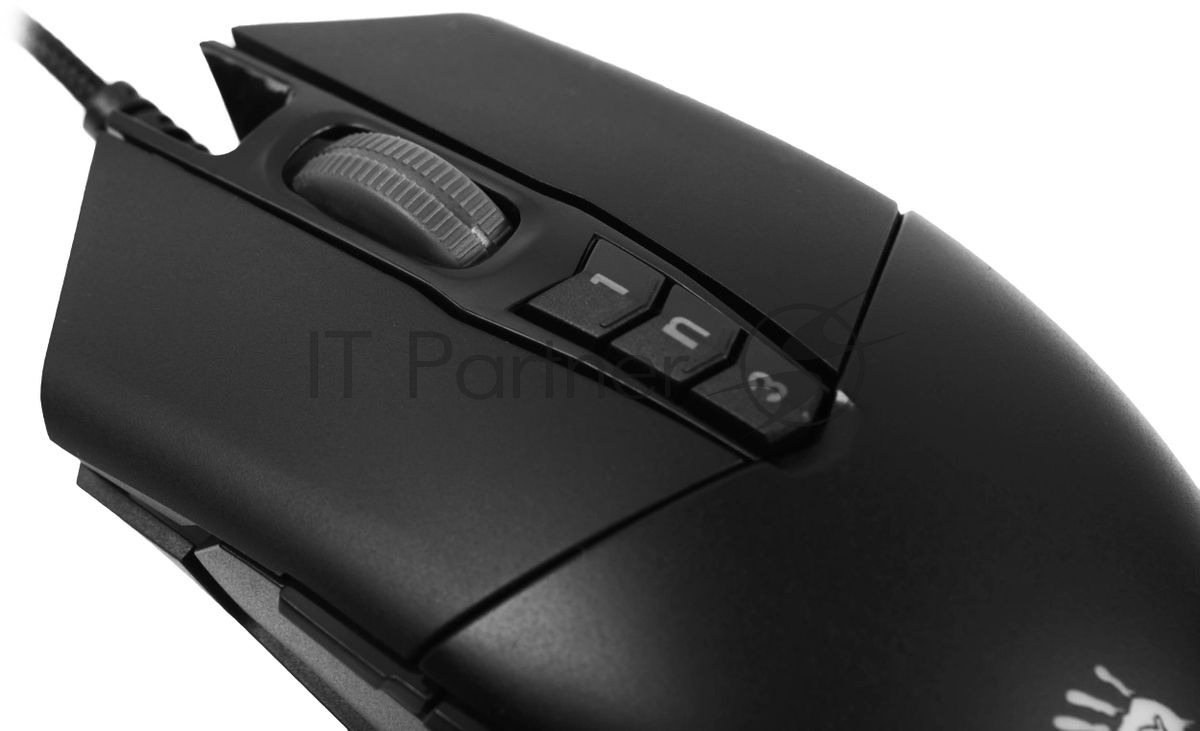 Мышь проводная A4Tech Bloody P91s черный, 8000 dpi, USB, кнопки - 8