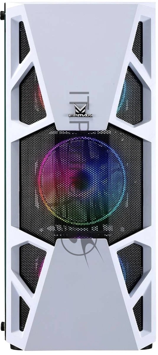 Компьютерный корпус AeroCool/Formula CL-3303W RGb белый без БП ATX 6x120мм 2xUSB 2.0 1xUSB 3.0 audio bott PSU