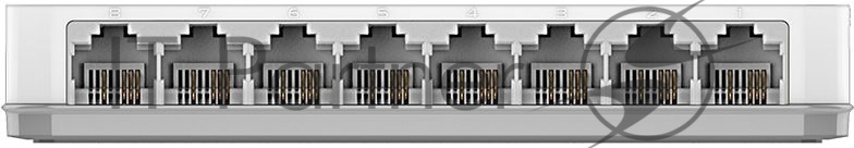 Коммутатор D-Link DES-1008C, 8×100 Мбит/с, неуправляемый