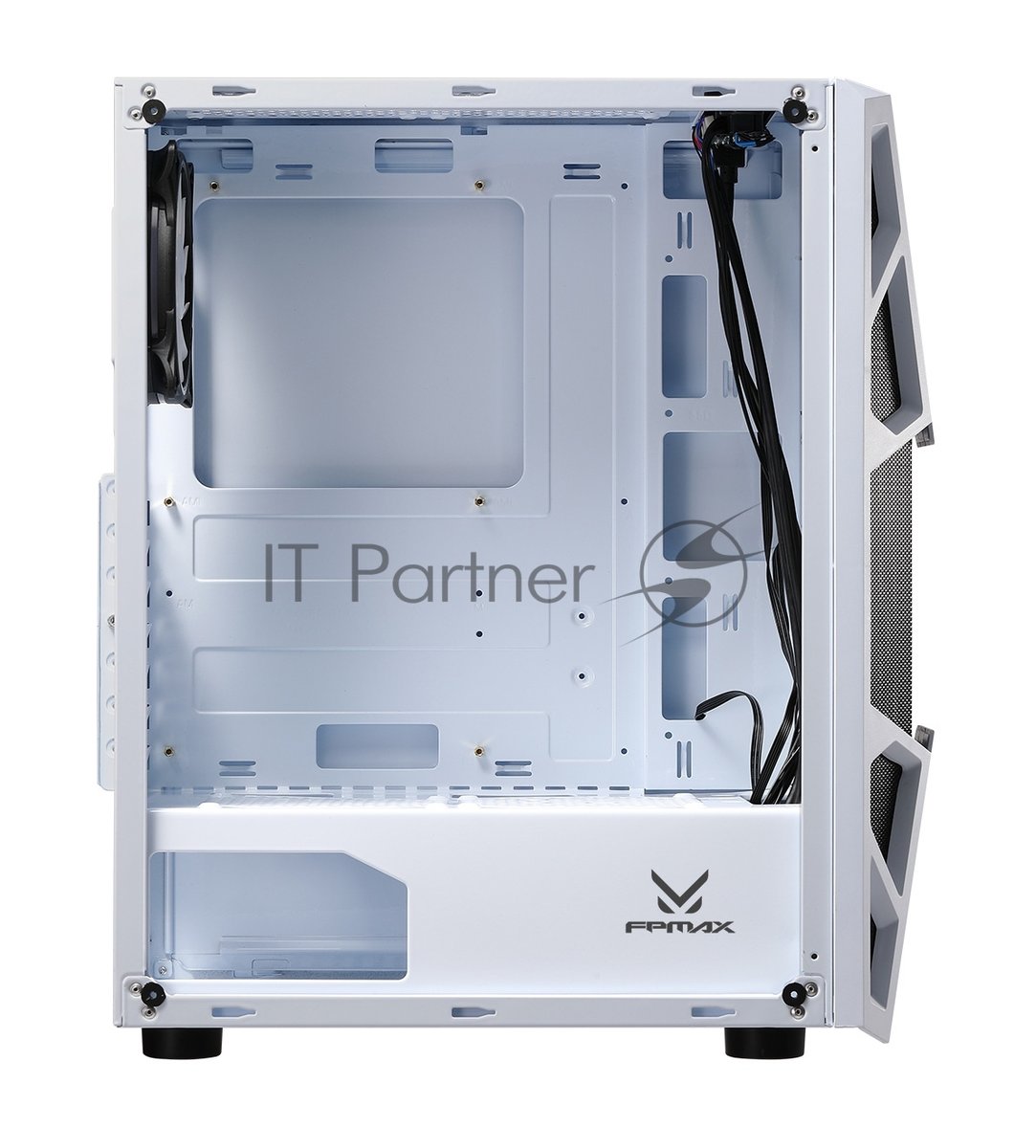 Компьютерный корпус AeroCool/Formula CL-3303W RGb белый без БП ATX 6x120мм 2xUSB 2.0 1xUSB 3.0 audio bott PSU