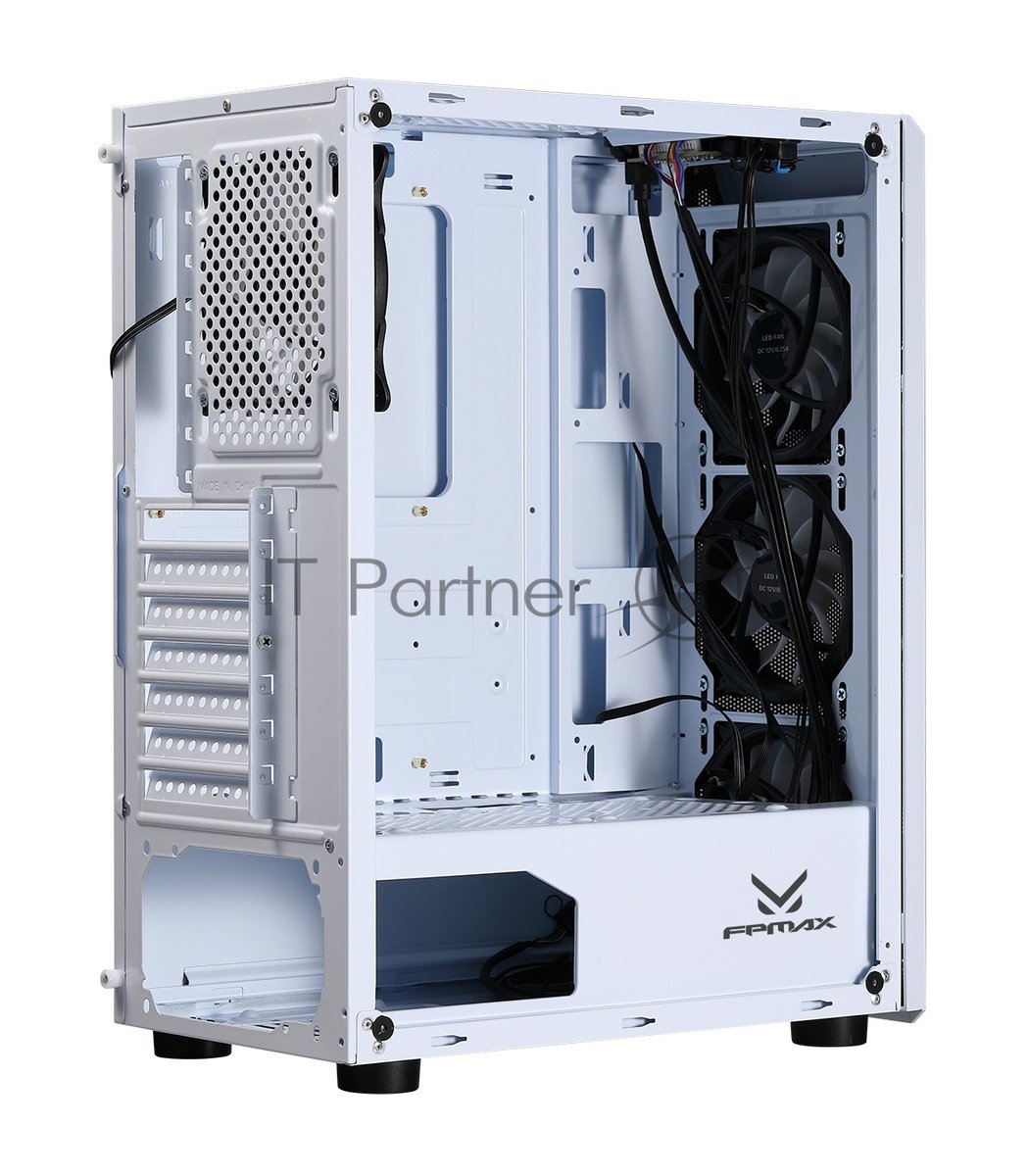 Компьютерный корпус AeroCool/Formula CL-3303W RGb белый без БП ATX 6x120мм 2xUSB 2.0 1xUSB 3.0 audio bott PSU