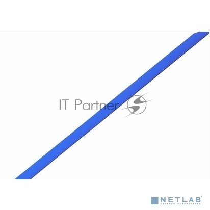 Термоусадочная трубка Rexant 2,0/1,0 мм, синяя, упаковка 50 шт. по 1 м