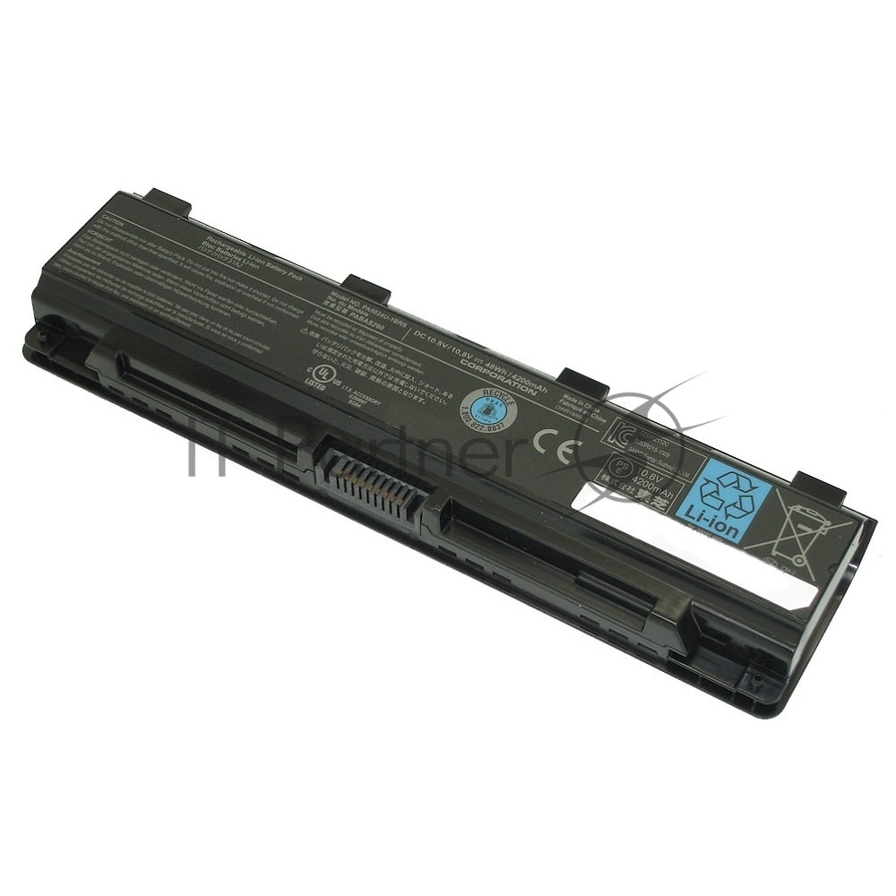 Аккумуляторная батарея для ноутбука Toshiba Satellite C800 4200mAh черный