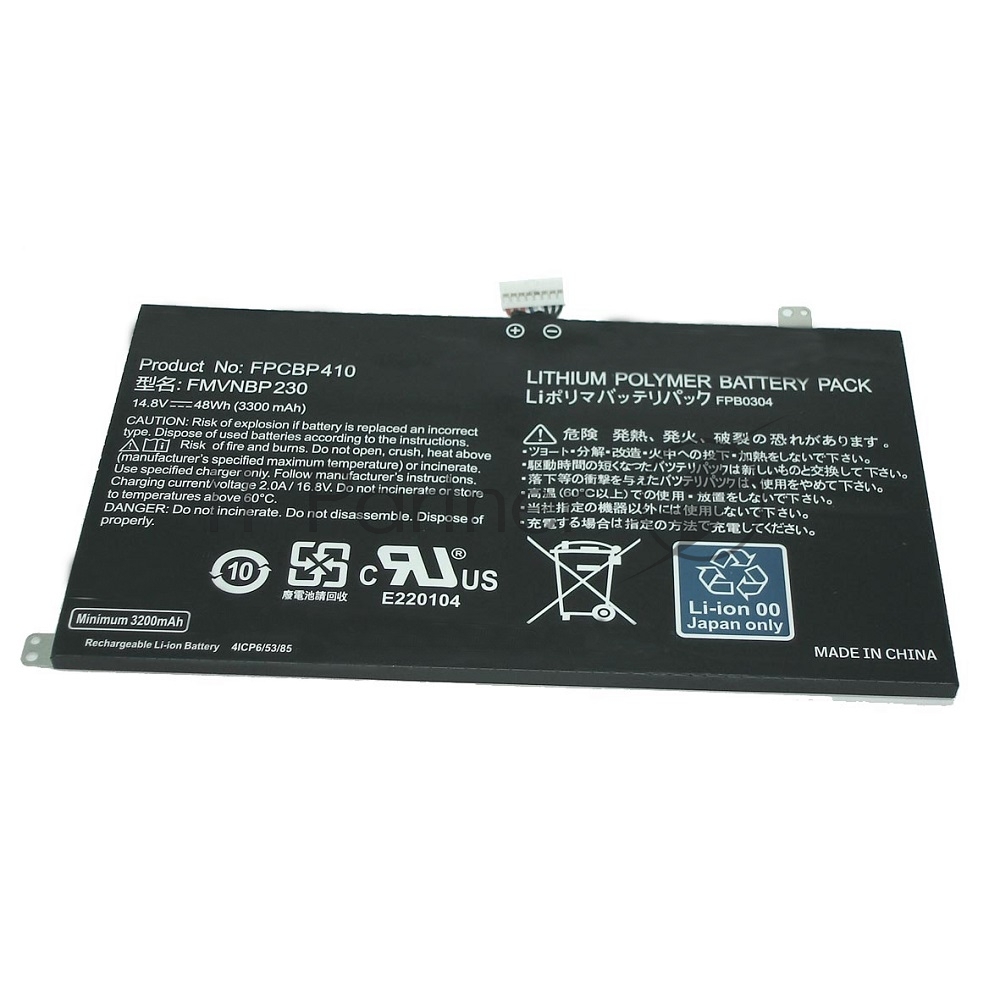 Аккумуляторная батарея для ноутбука Fujitsu Lifebook U574 48Wh FMVNBP230