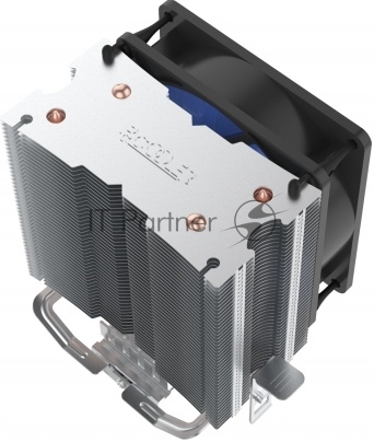 Кулер PCCooler S93 V2 S775/115X/AM2/AM3/AM4/FM1/FM2 (40 шт/кор, TDP 102W, вент-р 90мм, 2 тепловые трубки 6мм, 2200RPM, 22dBa)