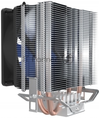 Кулер PCCooler S93 V2 S775/115X/AM2/AM3/AM4/FM1/FM2 (40 шт/кор, TDP 102W, вент-р 90мм, 2 тепловые трубки 6мм, 2200RPM, 22dBa)