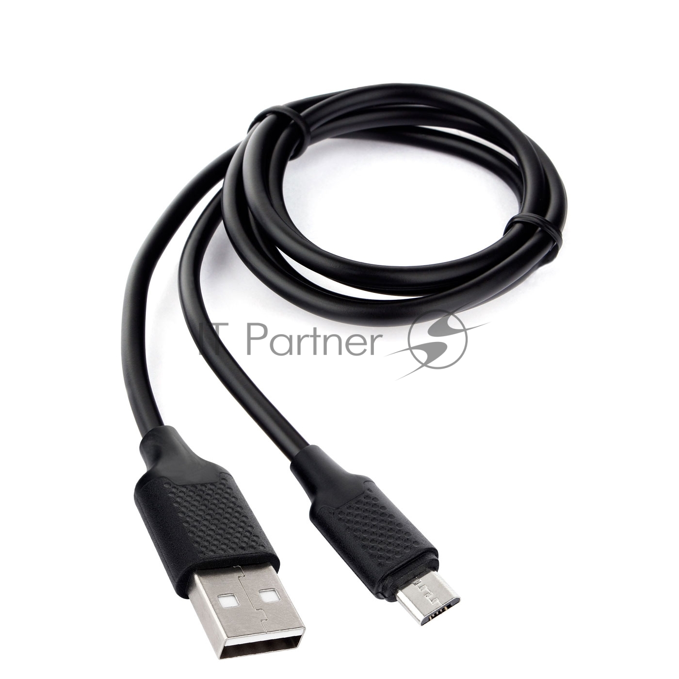 Cablexpert Кабель USB2.0  AM/MicroUSB, 2.4А, медь, Mobile2, 1м, черный, коробка (CCB-mUSB2-AMBMO2-1MB)