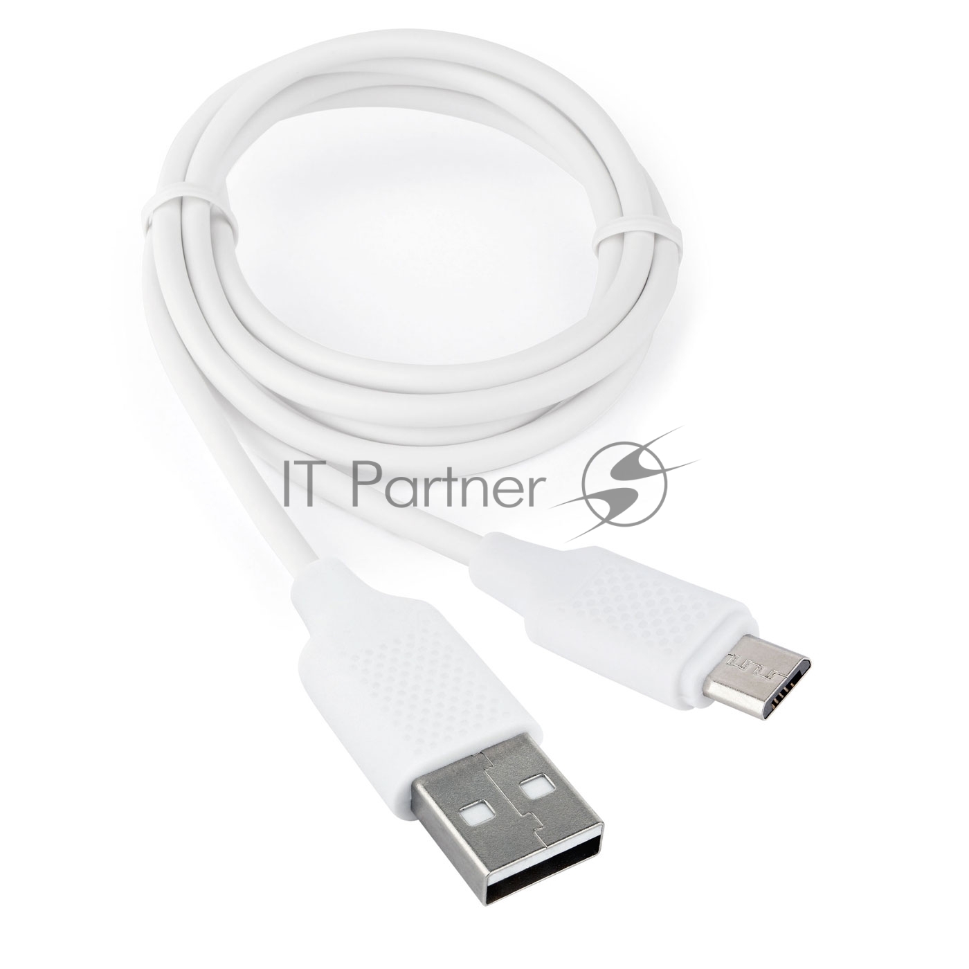 Кабель USB2.0 Cablexpert CCB-mUSB2-AMBMO2-1MW, AM/microB, издание Classic 0.2, 1м, белый, блистер