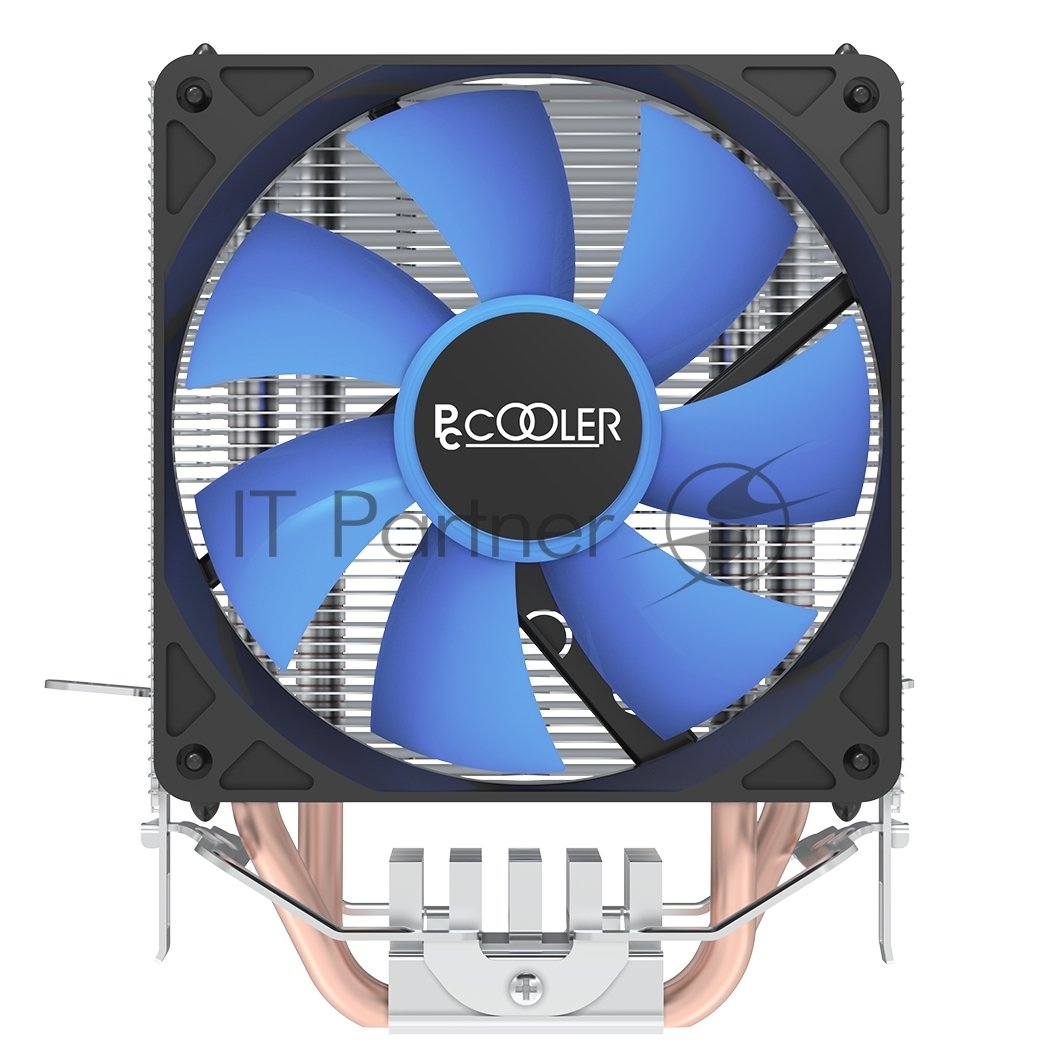 Кулер PCCooler S93 V2 S775/115X/AM2/AM3/AM4/FM1/FM2 (40 шт/кор, TDP 102W, вент-р 90мм, 2 тепловые трубки 6мм, 2200RPM, 22dBa)