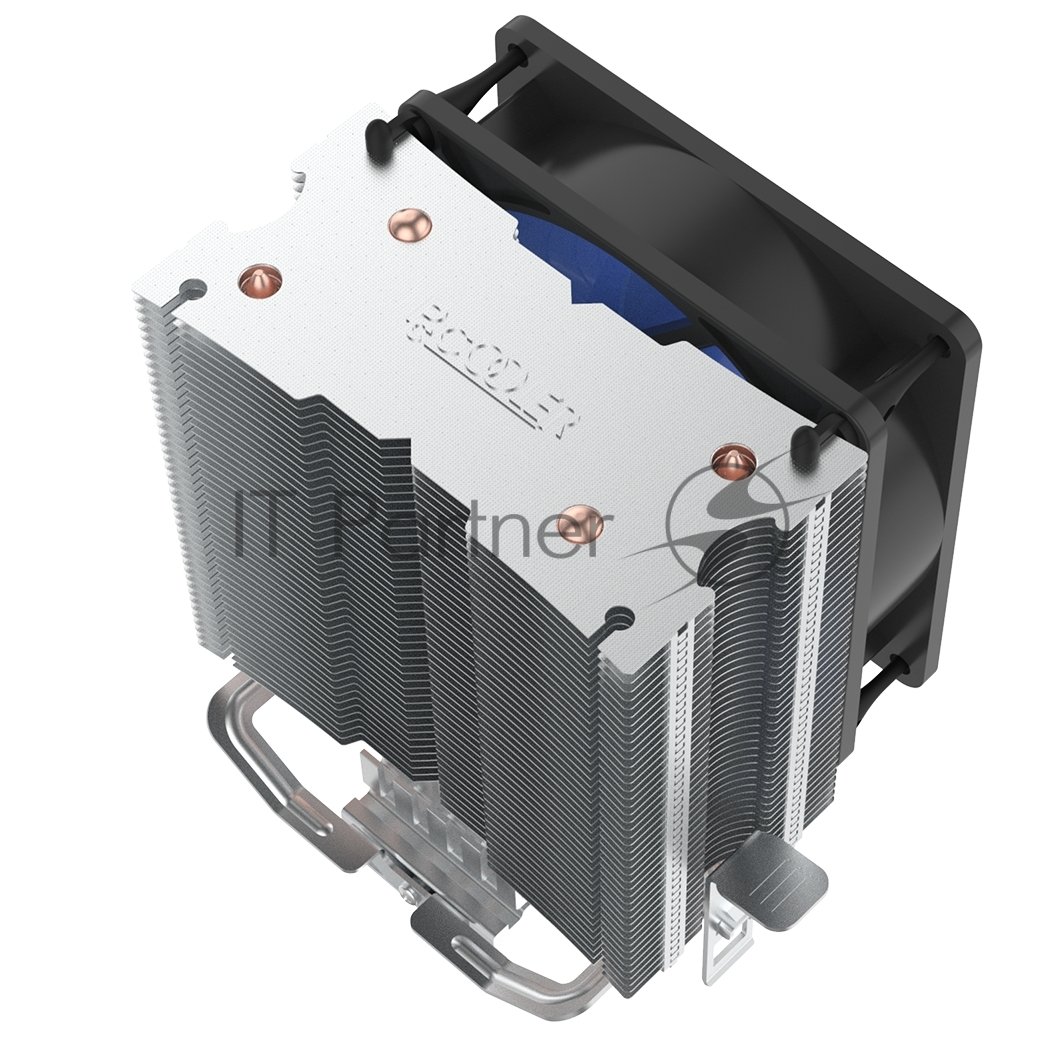 Кулер PCCooler S93 V2 S775/115X/AM2/AM3/AM4/FM1/FM2 (40 шт/кор, TDP 102W, вент-р 90мм, 2 тепловые трубки 6мм, 2200RPM, 22dBa)