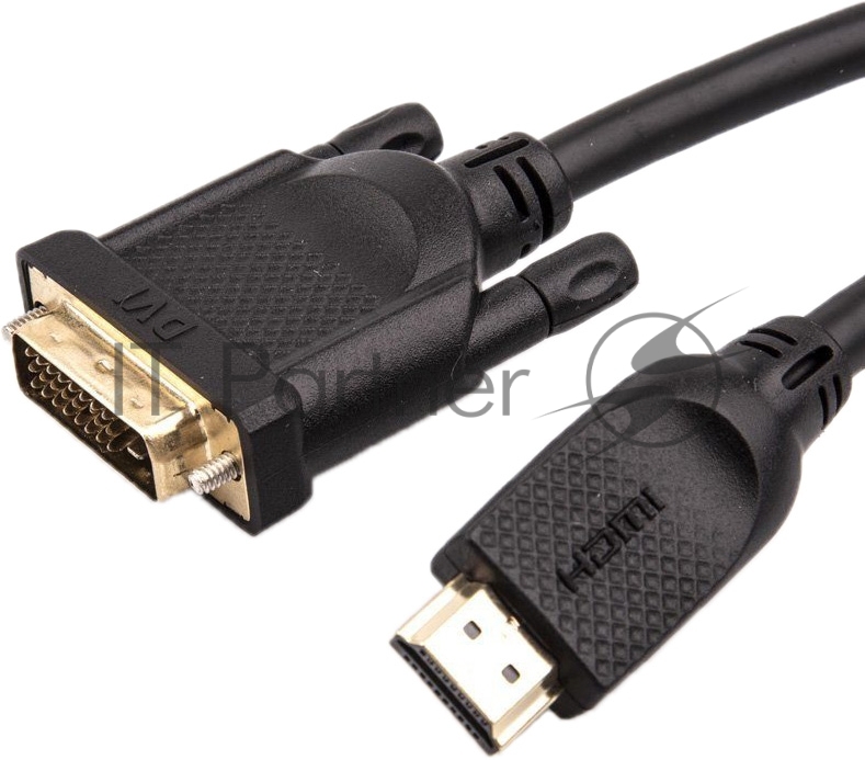 Кабель HDMI AM/DVI(24+1)M, 1.8м, CU, 1080P@60Hz, 2F, VCOM CG484GD-1.8M
