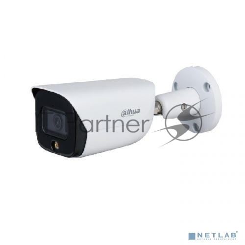 Видеокамера IP Dahua DH-IPC-HFW3249EP-AS-LED-0360B 3.6-3.6мм цветная корп.:белый