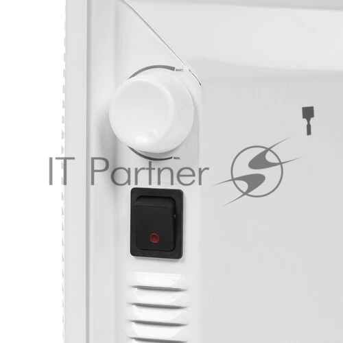 Конвектор электрический Starwind SHV5010, белый, 1000 Вт, 15 м2, термостат, 1 режим мощности