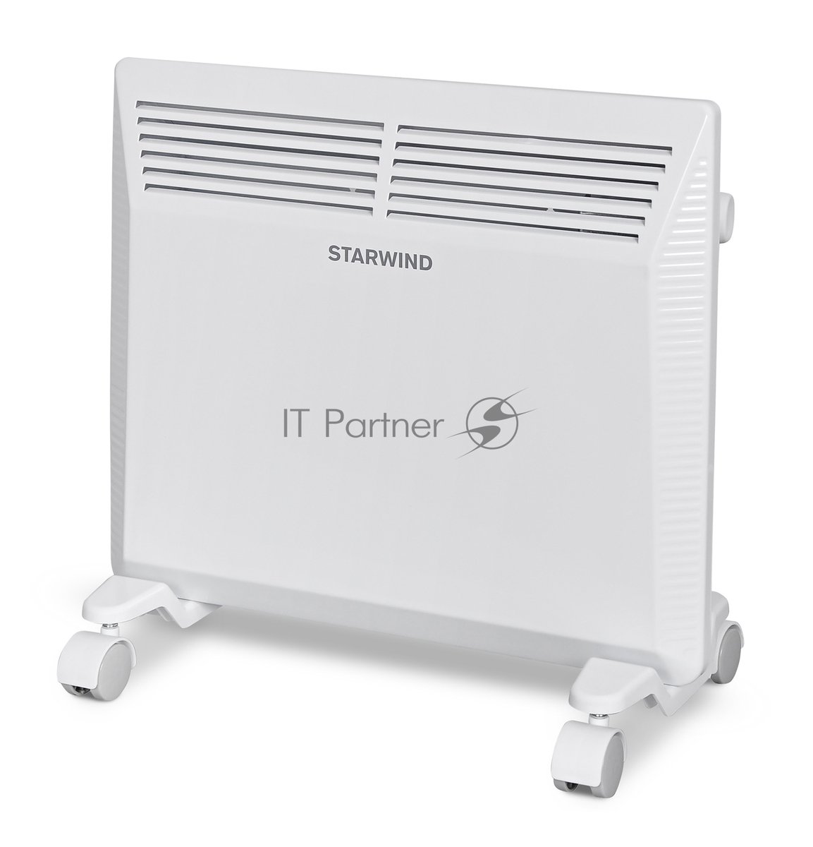 Конвектор электрический Starwind SHV5010, белый, 1000 Вт, 15 м2, термостат, 1 режим мощности