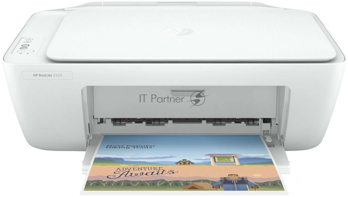 МФУ струйное HP DeskJet 2320 (7WN42B), A4, цветной, печ. до 7.5 стр/мин. (ч/б) до 5.5 стр/мин. (цвет), 1200 x 1200 dpi (ч/б) 4800 x 1200 dpi (цвет), USB