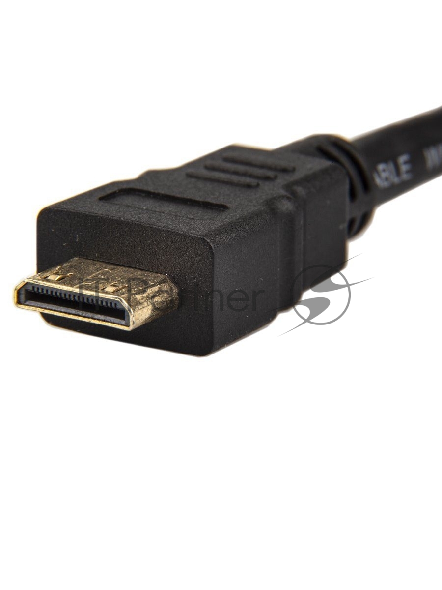 Кабель HDMI-19M --- MiniHDMI-19M ver 2.0+3D/Ethernet,1m Telecom