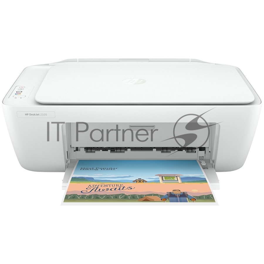 МФУ струйное HP DeskJet 2320 (7WN42B), A4, цветной, печ. до 7.5 стр/мин. (ч/б) до 5.5 стр/мин. (цвет), 1200 x 1200 dpi (ч/б) 4800 x 1200 dpi (цвет), USB
