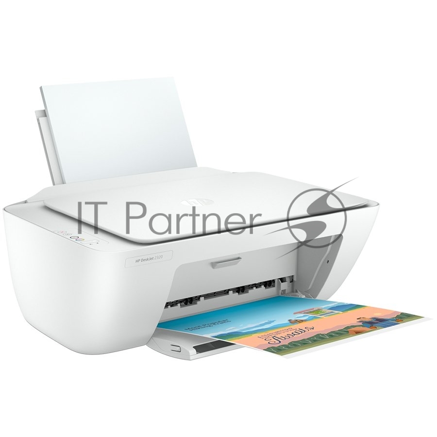 МФУ струйное HP DeskJet 2320 (7WN42B), A4, цветной, печ. до 7.5 стр/мин. (ч/б) до 5.5 стр/мин. (цвет), 1200 x 1200 dpi (ч/б) 4800 x 1200 dpi (цвет), USB
