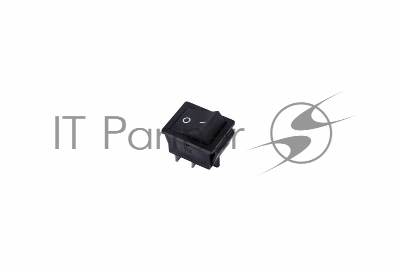 Rexant 36-2380 Выключатель клавишный 250V 15А (4с) (ON)-OFF черный  Б/Фикс  