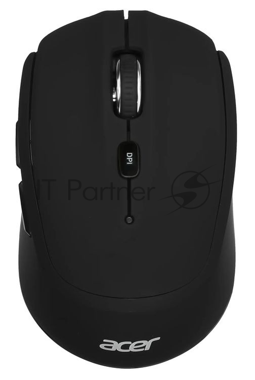 Мышь беспроводная Acer OMR040 черный, 1600 dpi, радиоканал, USB, кнопки - 6