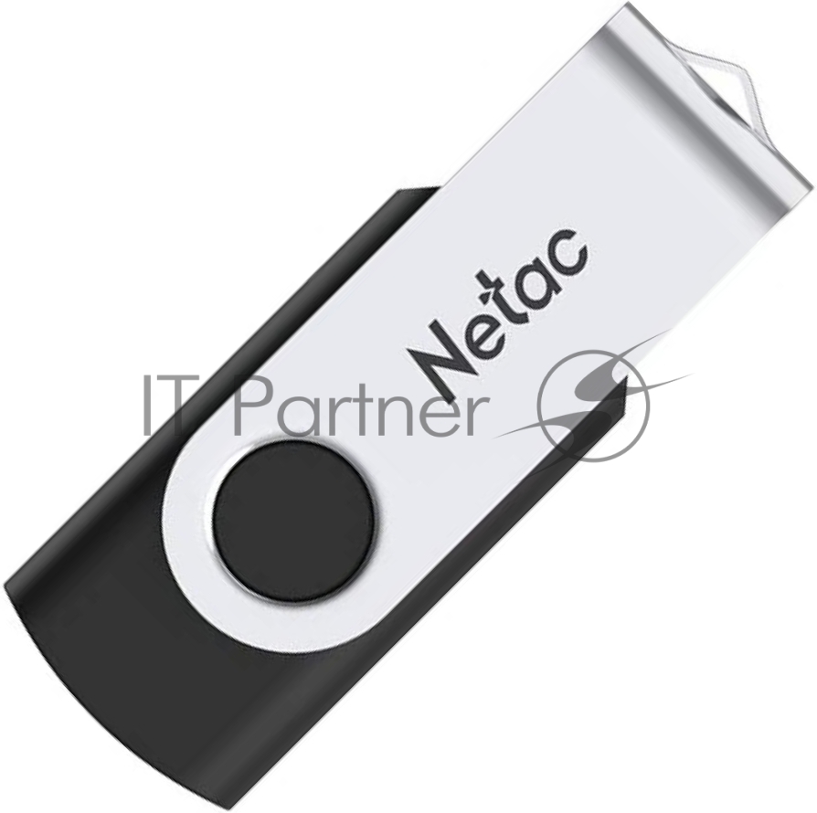 Флешка USB Netac U505 (NT03U505N-128G-30BK), 128Gb, USB 3.0, R/W 110/45, черный/серебристый