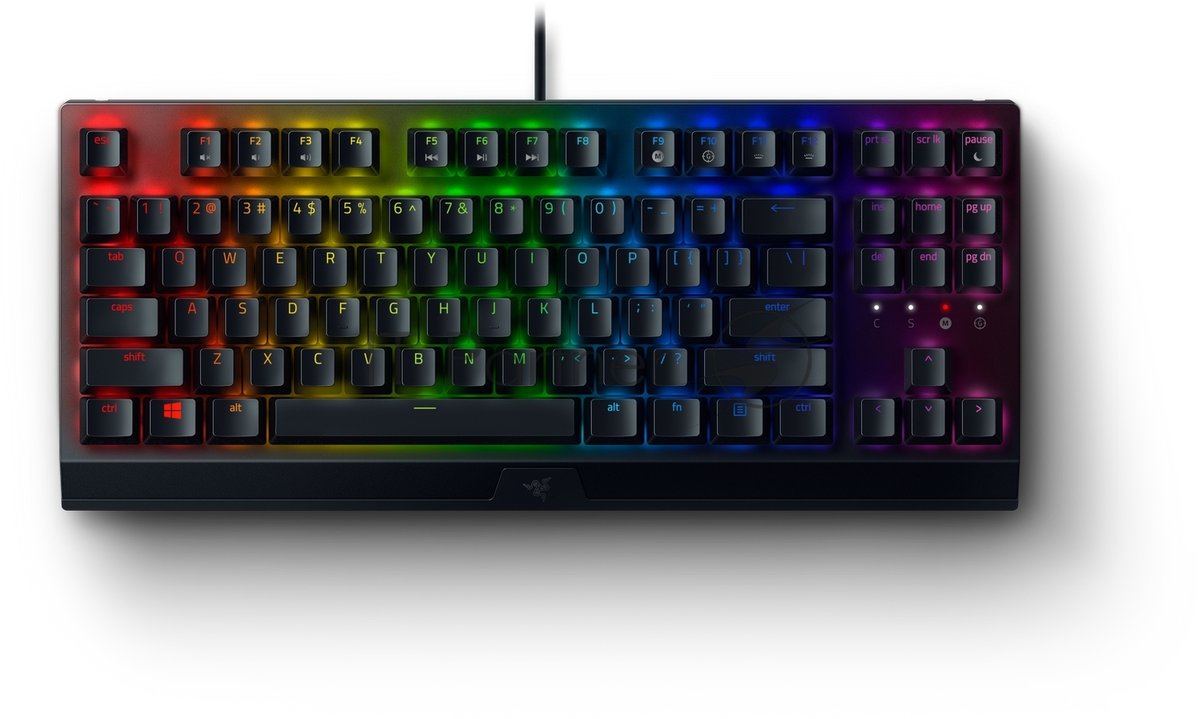 Клавиатура Razer BlackWidow V3 Tenkeyless проводная, USB, чёрный