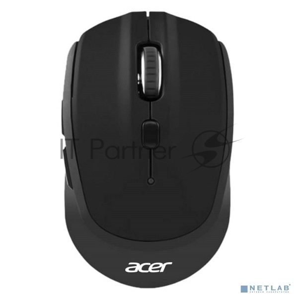 Мышь беспроводная Acer OMR040 черный, 1600 dpi, радиоканал, USB, кнопки - 6