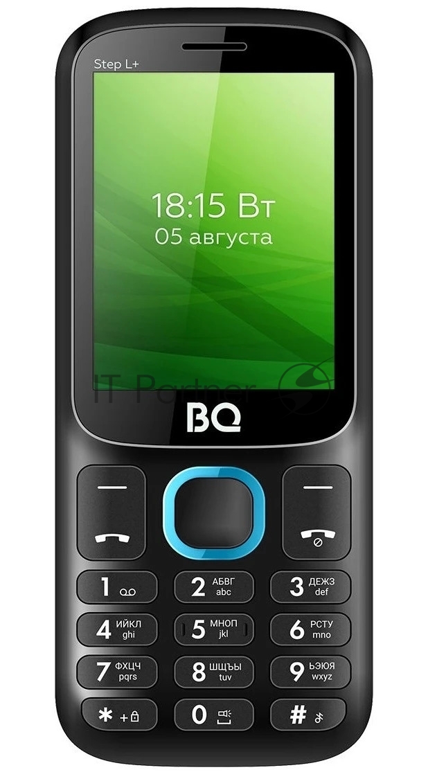 Мобильный телефон BQ 2440 Step L+ черный/синий