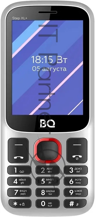 Мобильный телефон BQ 2820 Step XL+ белый/красный