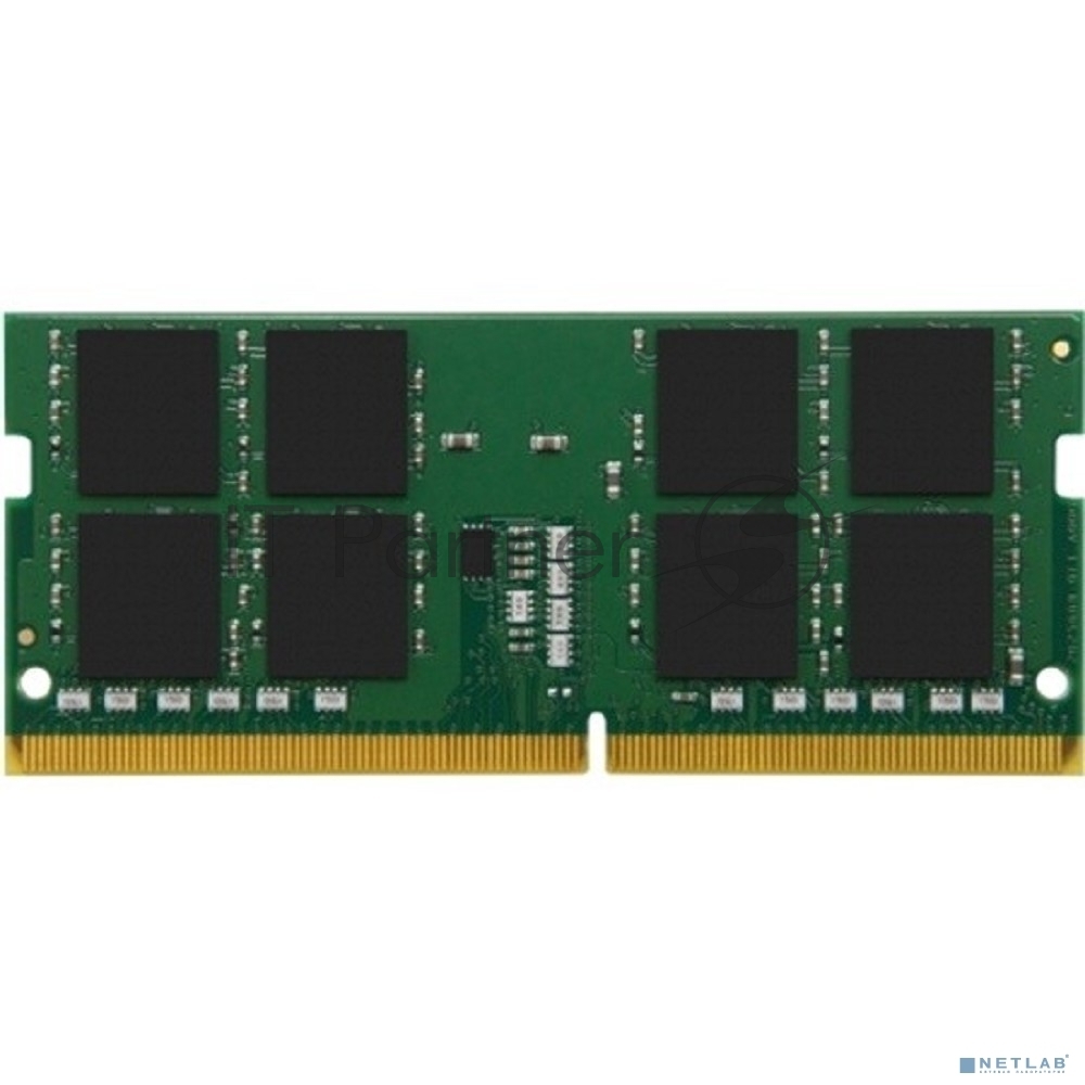 Оперативная память Kingston ValueRAM, DDR4, 32GB (1x32GB), 3200MHz, CL22, SO-DIMM