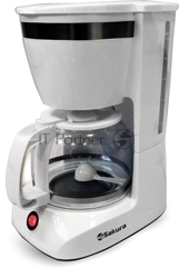 Кофеварка Sakura SA-6109W 1,25л кап