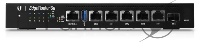 ER-6P-EU - Маршрутизатор Ubiquiti EdgeRouter 6-port, EU