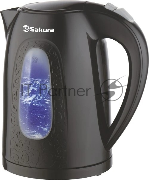Чайник электрический Sakura SA-2345BK 2 л, черн д