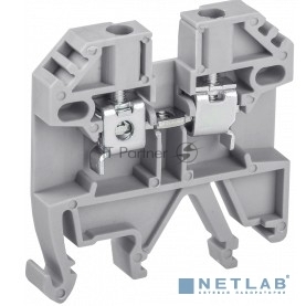 Клемма винтовая КВИ-2,5 мм2 серая (50 шт) YZN30-002-K03 IEK