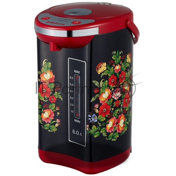 термопот SA-316BRF 6,0л метал/черн