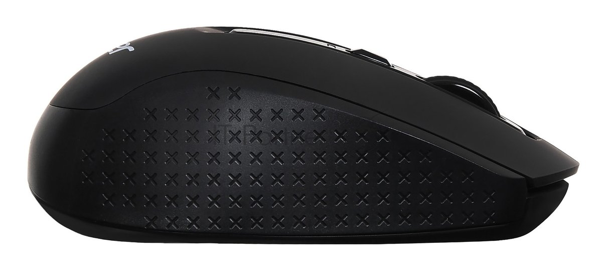 Мышь беспроводная Acer OMR070 черный, 1600 dpi, радиоканал, Bluetooth, USB, кнопки - 6
