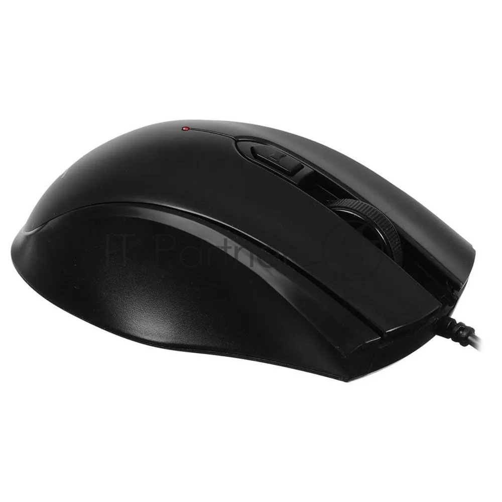 Мышь проводная Acer OMW020 черный, 1600 dpi, USB, кнопки - 4