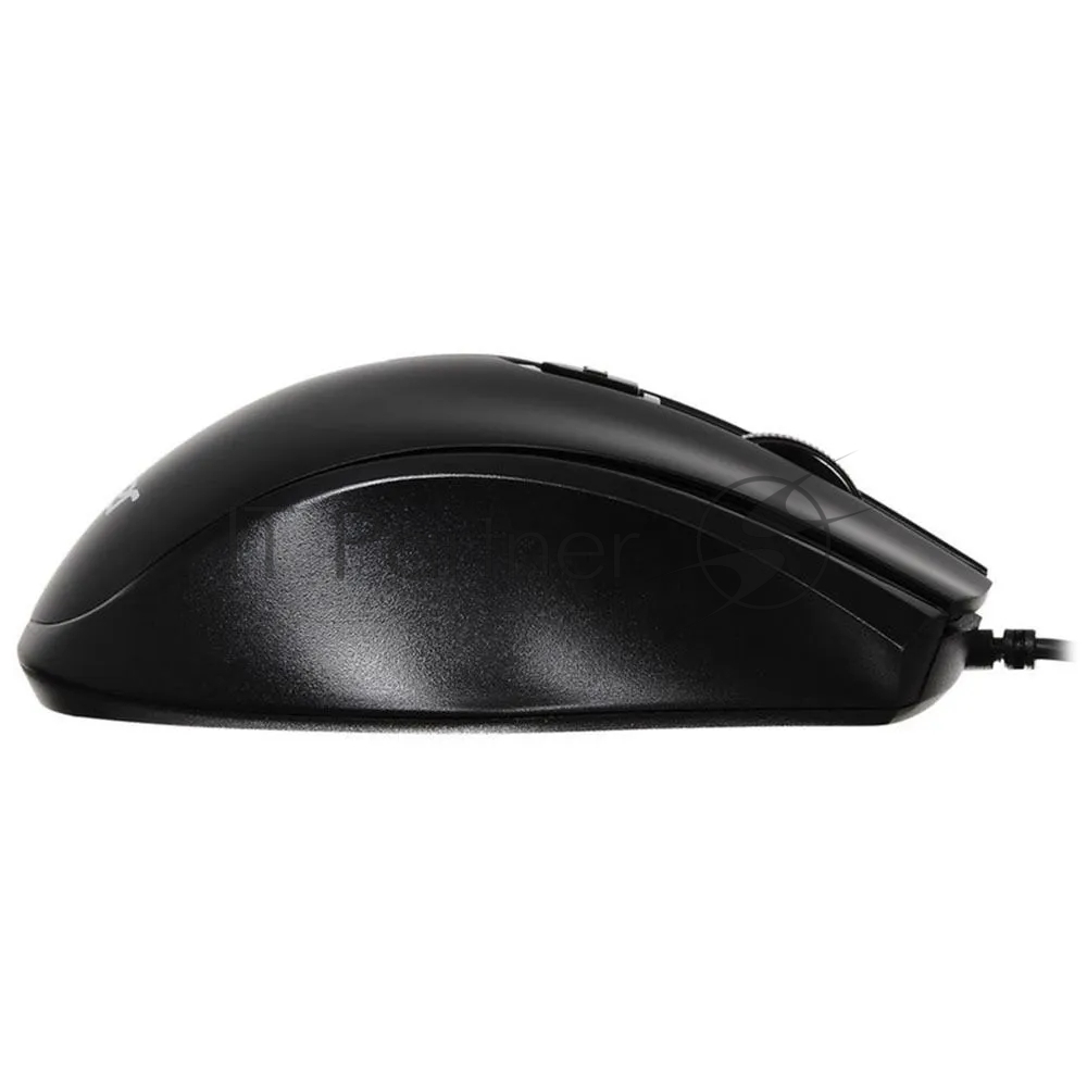 Мышь проводная Acer OMW020 черный, 1600 dpi, USB, кнопки - 4