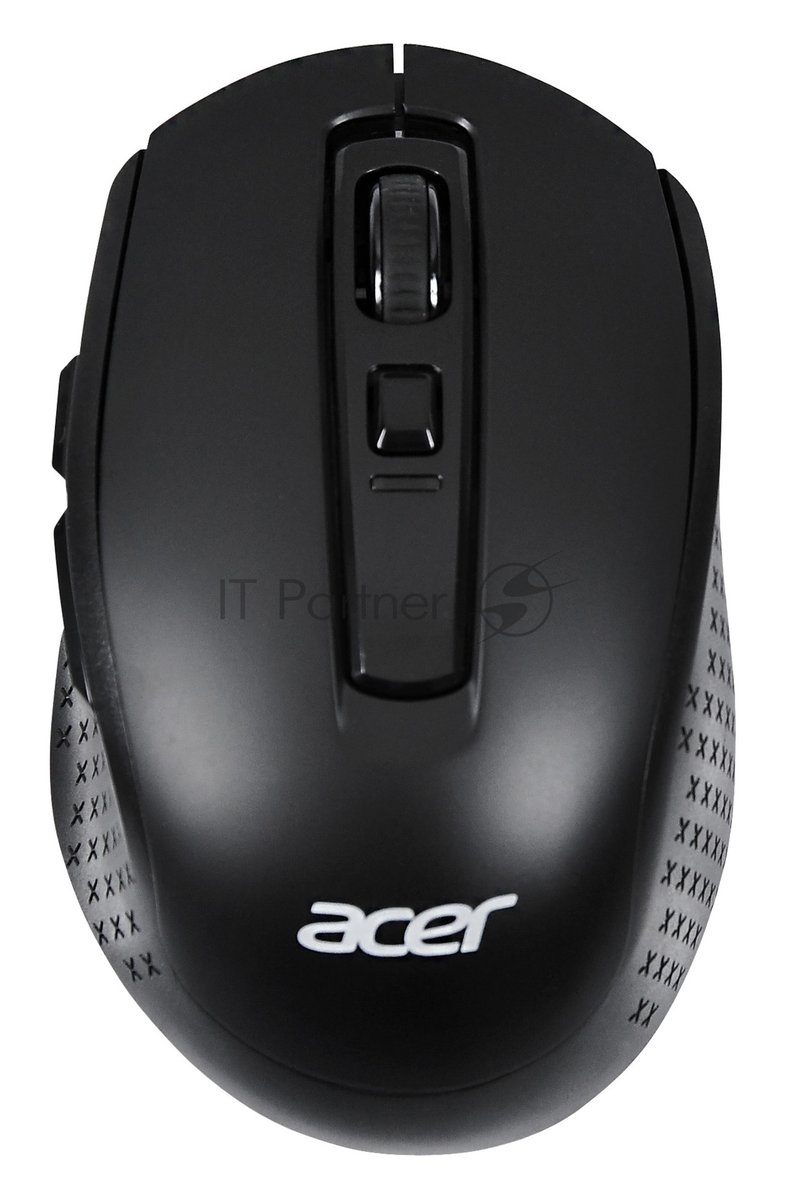 Мышь беспроводная Acer OMR060 черный, 1600 dpi, радиоканал, USB, кнопки - 6