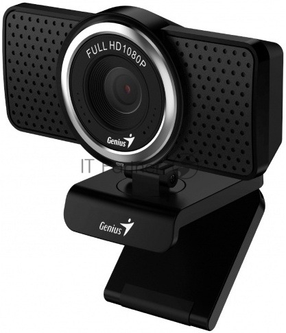 Web-камера Genius ECam 8000 Black {1080p Full HD, вращается на 360°, универсальное крепление, микрофон, USB} [32200001406]